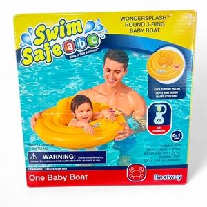 Bestway Swim Safe ABC Baby Boat - Yellow
